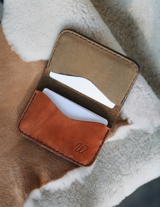 Hand Stitched Folding Wallet